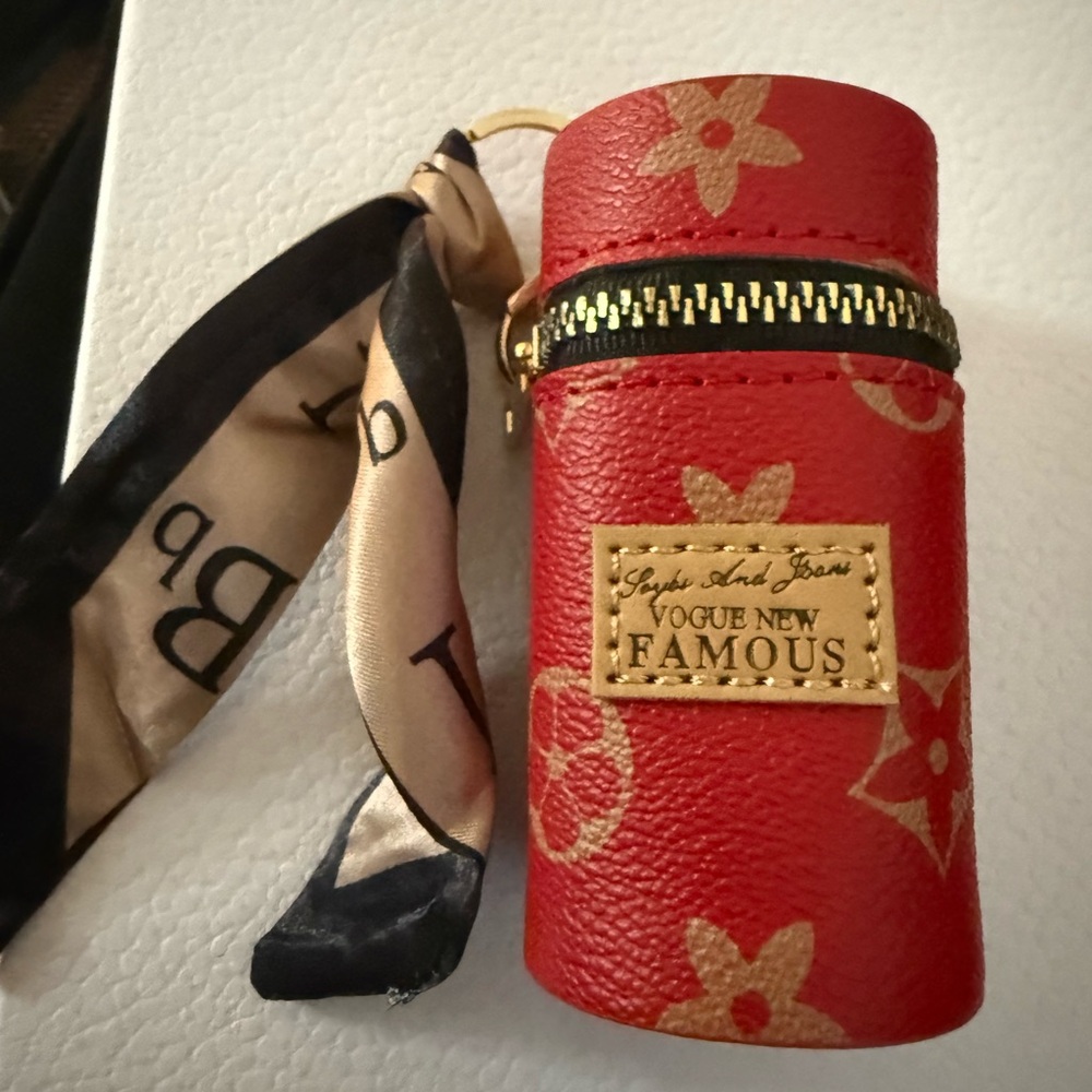 New lipstick holder bag charm Case